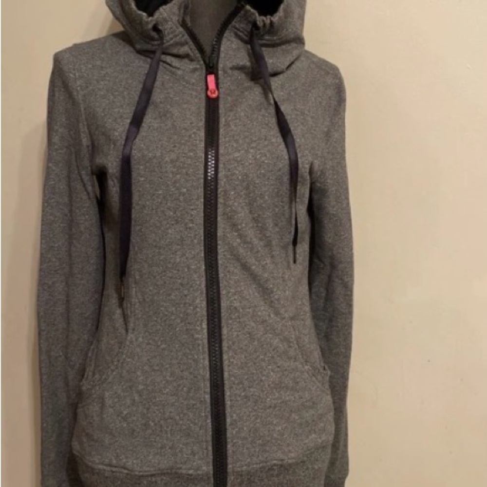 Lululemon Gray Zip-Up Hoodie
